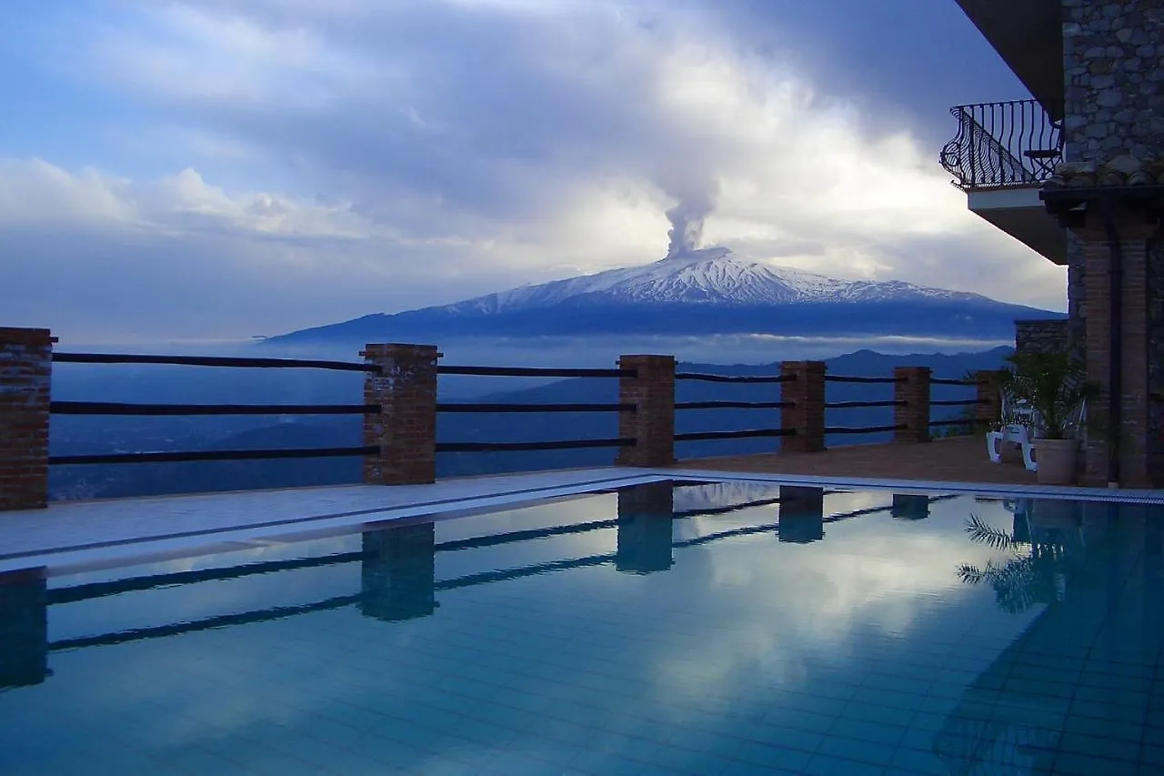 Villa Etna Mare - Pool Villa In Peaceful Location With Breathtaking Views Of The Sea, Mt Etna & Taormina -