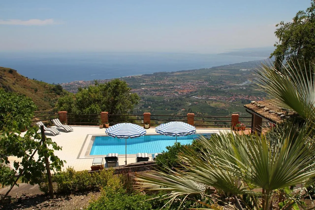 Villa Etna Mare - Pool Villa In Peaceful Location With Breathtaking Views Of The Sea, Mt Etna & Taormina - Italy